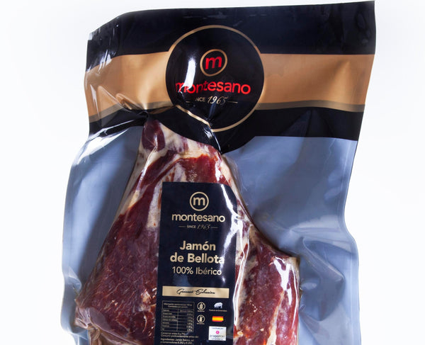 Jamón de Bellota 100% Ibérico Black label De-boned 1.3kg