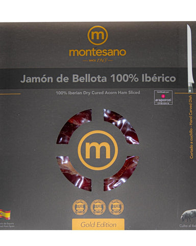 Jamon de Bellota Ibérico Black Label. Hand-Sliced 80g