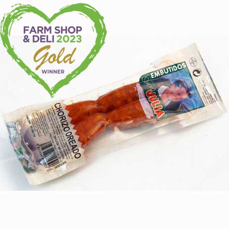 Cooking chorizo *Gold Award winner Farm Shop and Deli show 2023* 4 chorizo pack, 250g