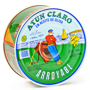 Arroyabe Yellowfin Tuna in olive oil 900g tin