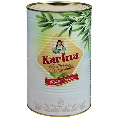 Karina Pitted Gordal Olives 4.3kg tin