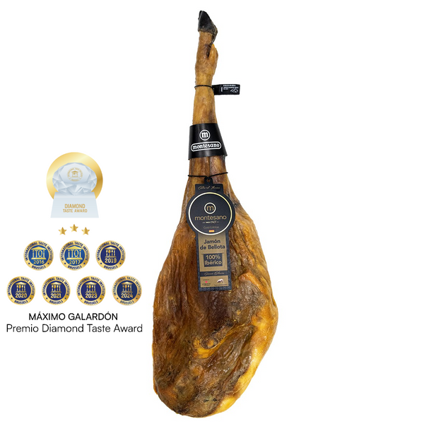Award-Winning Jamón de Bellota 100% Ibérico Black label 7-8Kg