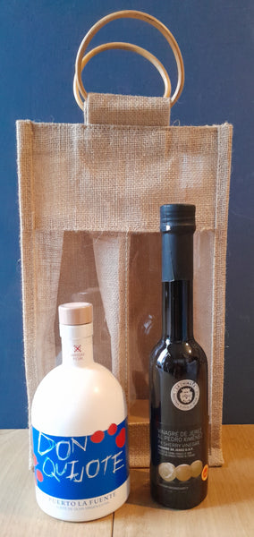 Extra Virgin Olive Oil & Pedro Ximénez Sherry Vinegar Gift Set.