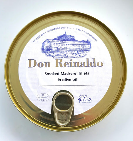 Smoked Mackerel Fillets in Olive Oil - 170g