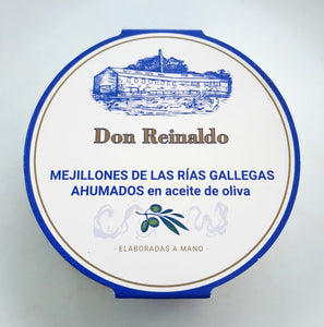 Smoked Mussels 'Rias Gallegas' in Olive Oil - 110g