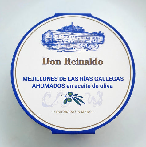 Smoked Mussels 'Rias Gallegas' in Olive Oil - 110g