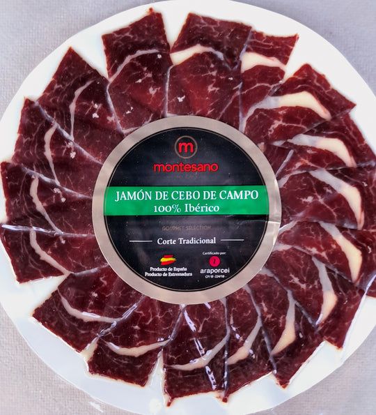 Jamon de Cebo Campo 100% Ibérico Green Label 80g.