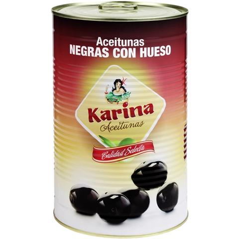 Black Olives (stone-in) 4.3kg tin