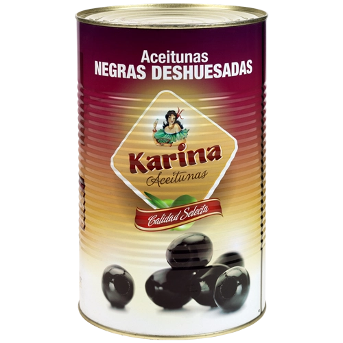 Black Olives (pitted) 4.3kg tin