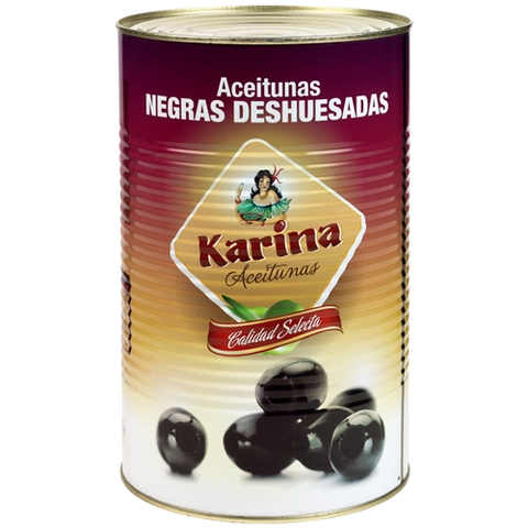 Black Olives (pitted) 4.3kg tin