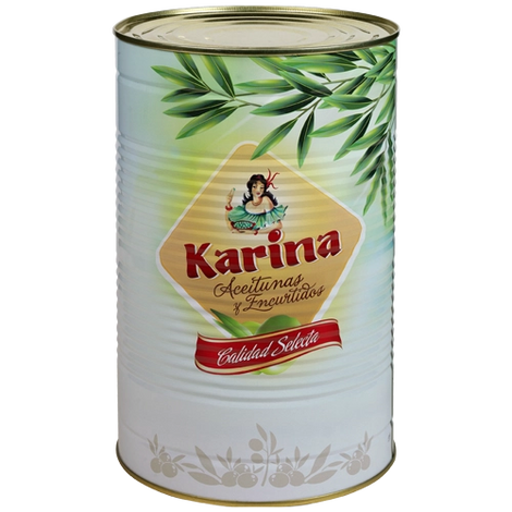 Gordal Olives (Stone -in) 4.3kg tin