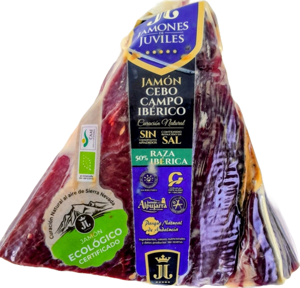 Organic Jamón Ibérico Cebo Campo. De-Boned 2kg