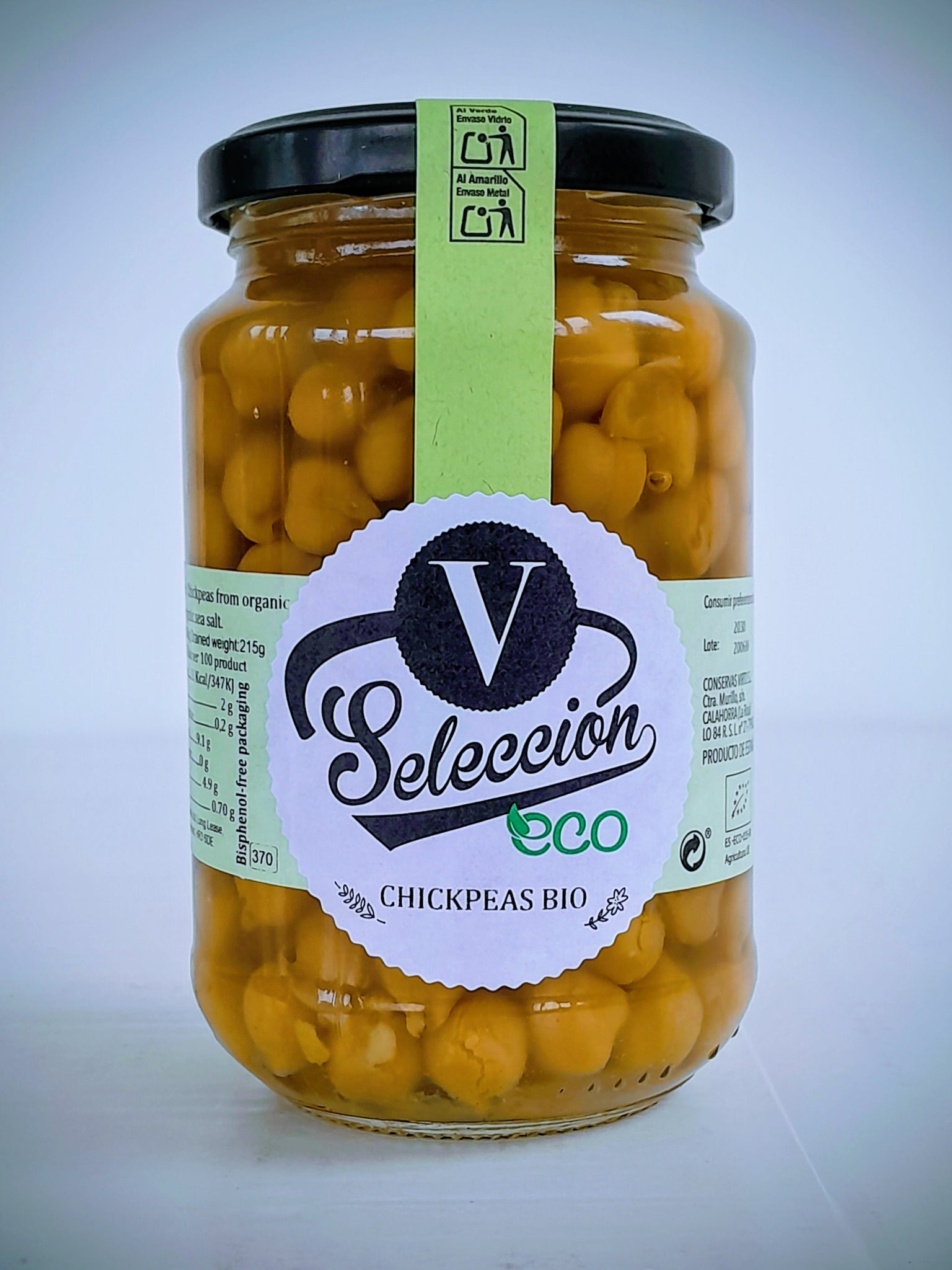 Organic Chickpeas - 370ml