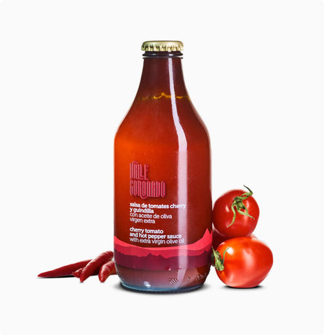 Cherry tomato sauce with chilli - 330g