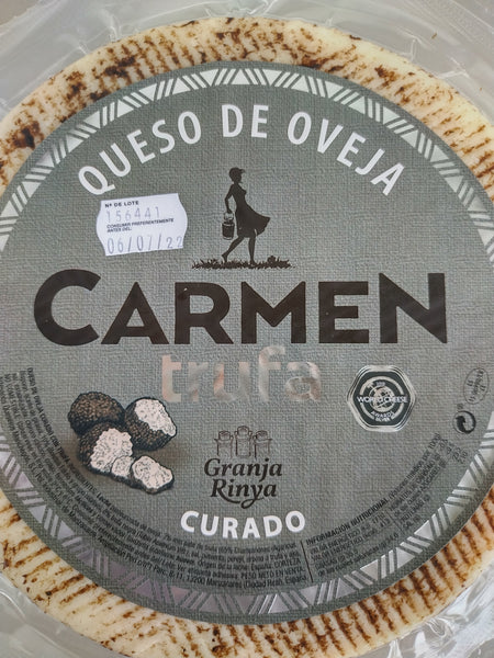 Carmen Trufa - Sheep's cheese with truffle 150g