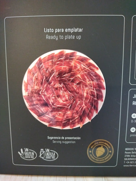 Jamon de Bellota 100% Ibérico Black Label Hand-sliced 80g.