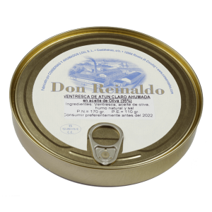 Smoked Tuna Belly in Olive Oil - 170g round tin